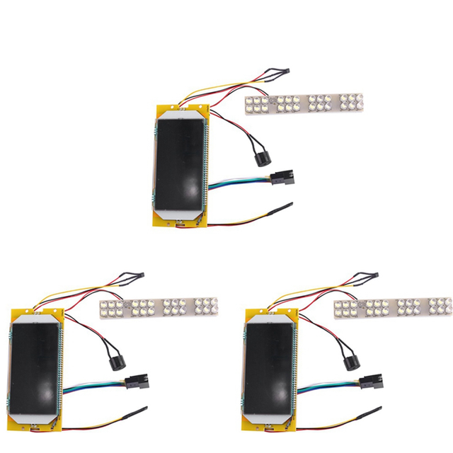 3PCS Liquid Crystal Display for S1 S2 S3 Electric Scooter Parts Universal 36V