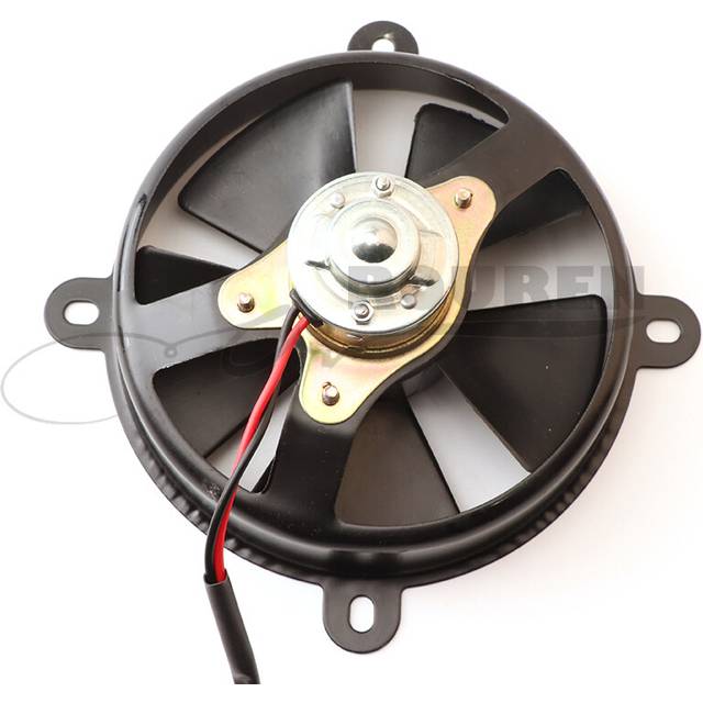 LBQ 6 Inch Radiator Cooling Fan High Performance 12V Slim Thermo Electric