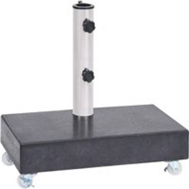 Umbrella Base Black 45x25x8 cm Granite - One Size