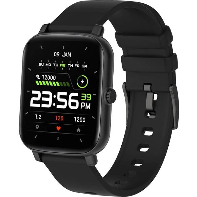 (black) COLMI P42 Voice Calling Smart Watch Men 1.69 HD Display 24H Health Monitor