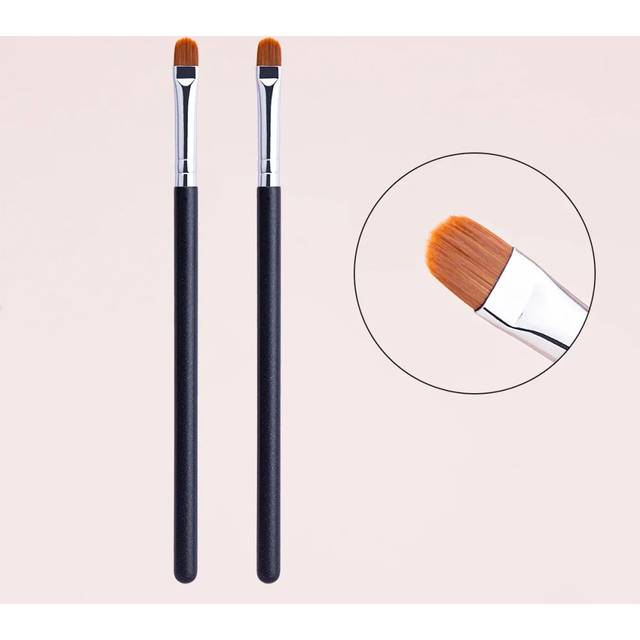 (Handle Color: Y-212-2PCS) Ultra-thin Eyebrow Concealer Brushes+Free Gift