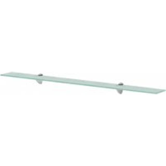 Floating Shelf Glass 100x20 cm 8 mm - Clear - One Size