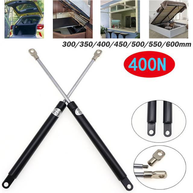 (550mm) 2pcs 300-600mm 400N Car Gas Struts Bonnet Hood Trunk Tailgate Shock Lift