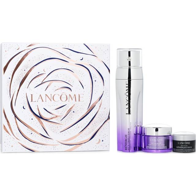 Lancôme Renergie & Genifique Skin Care Set: Renergie H.C.F. Triple Serum 50ml + Renergie H.P.N. 15ml + Genifique Eye Cream 5ml 3pcs