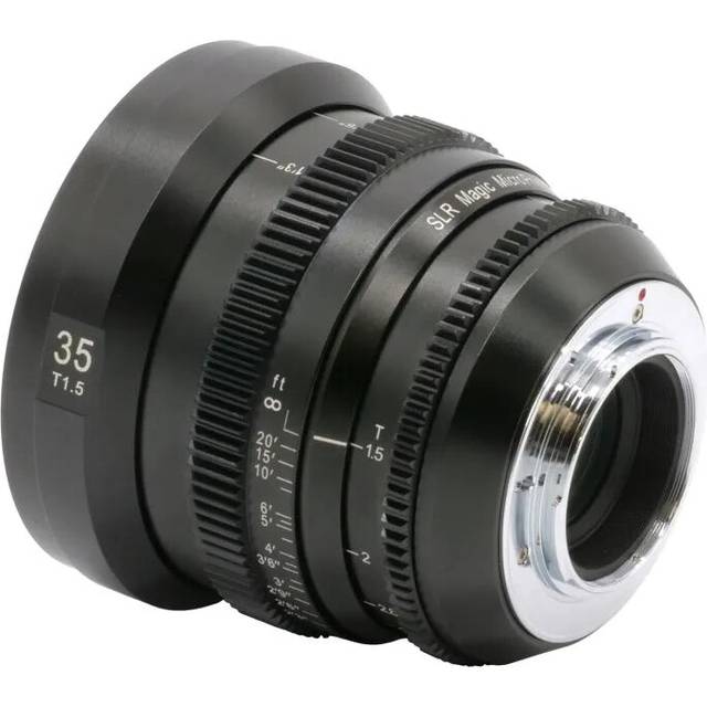 SLR Magic MicroPrime Cine 35mm T1.5 Lens for Micro Four Third MFT Mount Camera