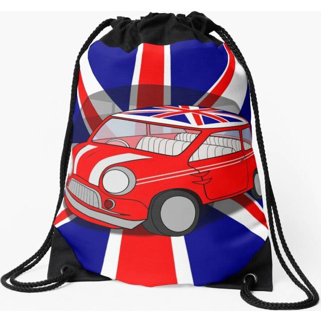 Drawstring Bag mini cooper  Sport Gym Shoe Backpack