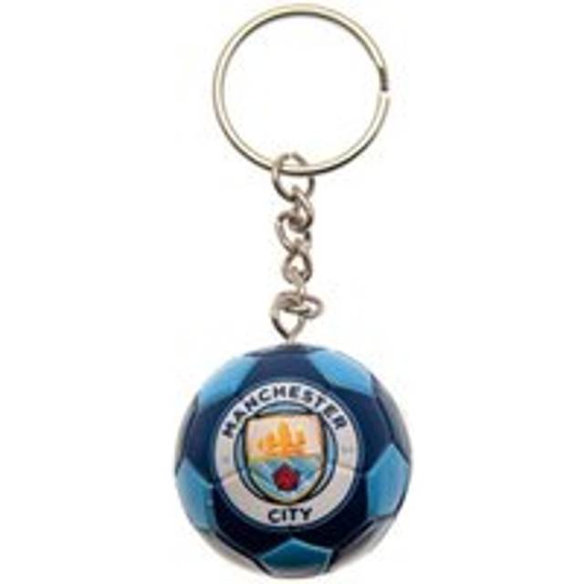 Manchester City FC Football Keyring