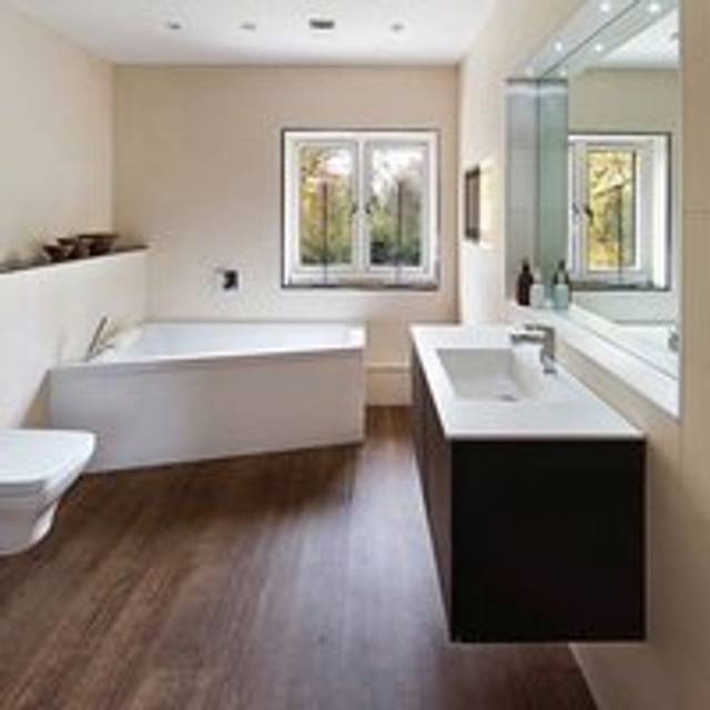 Ingleton SPC Luxury Vinyl Tile Flooring - Wood Effect LVT - Brown - One Size