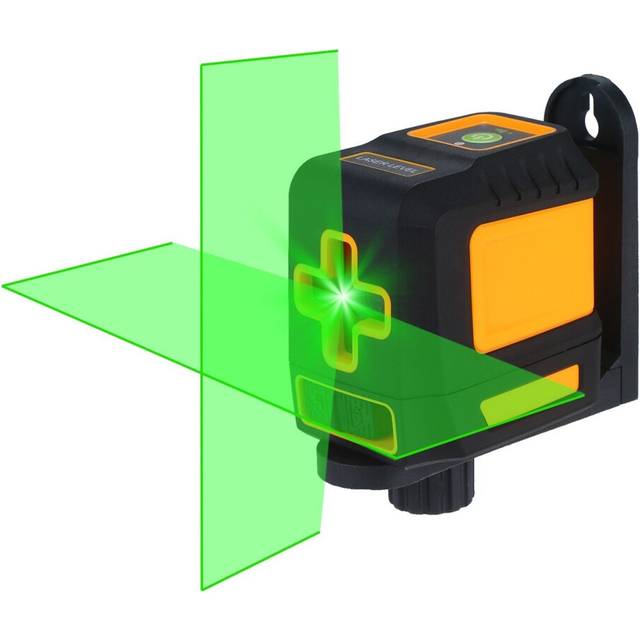 (Green) Laser Level Professional Horizontal and Vertical Cross Line Self Leveler Auto-Leveling Spirit Self-Leveling Lines