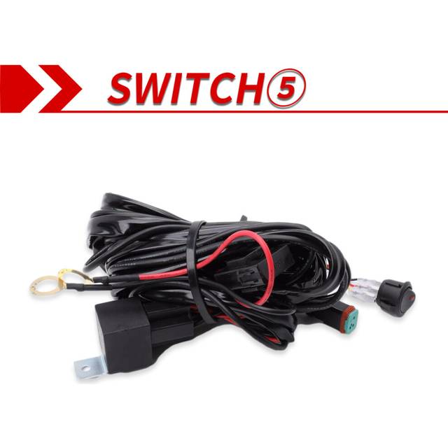 (DT-18-1-1) CO LIGHT 3M 14AWG 16AWG 18AWG For Motorcycles LED Fog Light Lamp Wiring
