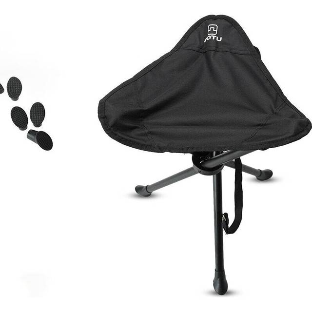 (Black) Camping Chair Ultralight Beach Portable Baby Recling Fishing Folding Bench Office Waiting Cadeira Dobravel Relaxing Chair