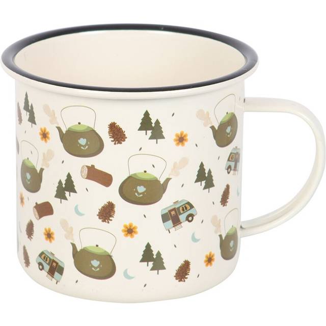 Something Different Camping Enamel Mug