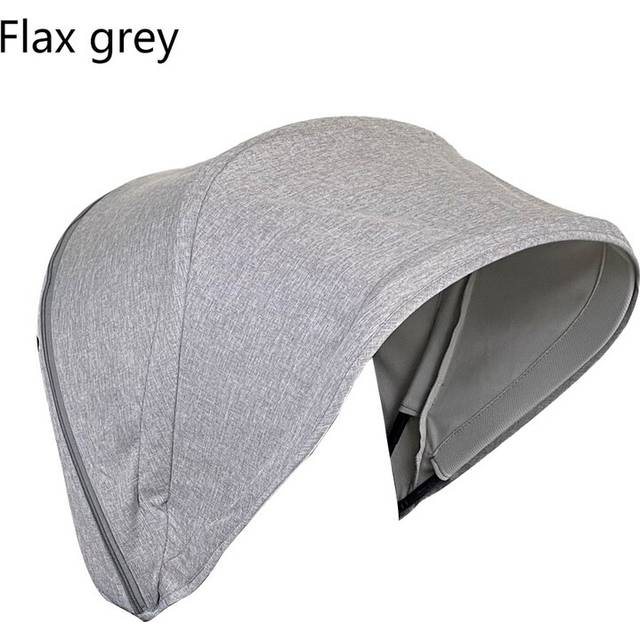 (Flax grey) Baby Stroller Sun Shade Awning Canopy For Bugaboo Bee6 Bee5 Bee3 UV Proof Pram Cover Baby Stroller Accessories