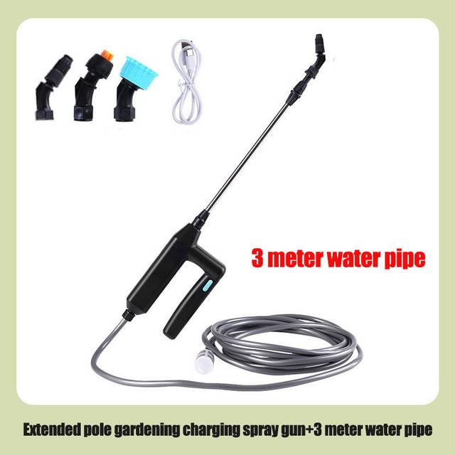 (Upgradation  3M) Scalable High-Power Garden Electric Sprayer Gun With Hose Plant Sprayers Automatic Atomization Sprinkers For Garden Lawn