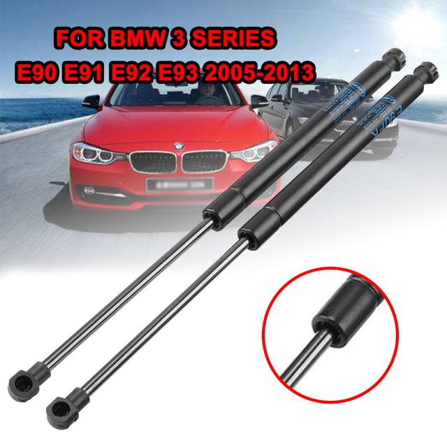 1Pair Car Front Bonnet Hood Lift Gas Shock Struts Bar Replacement For