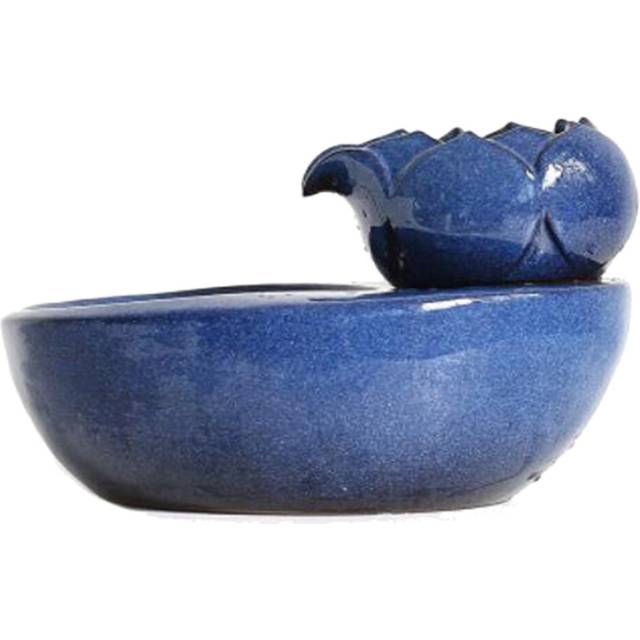 Cats Dogs Electric Round Basin Drinking Automatic Circulating Blue