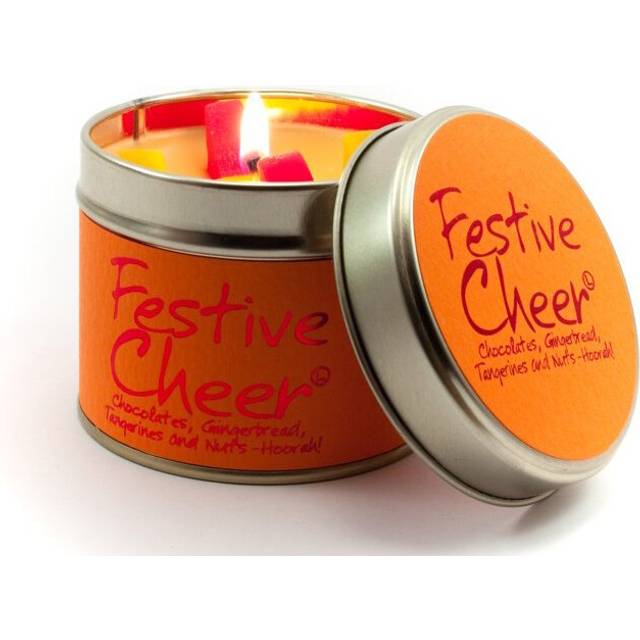 Lily Flame Candle in a Tin - Festive Cheer