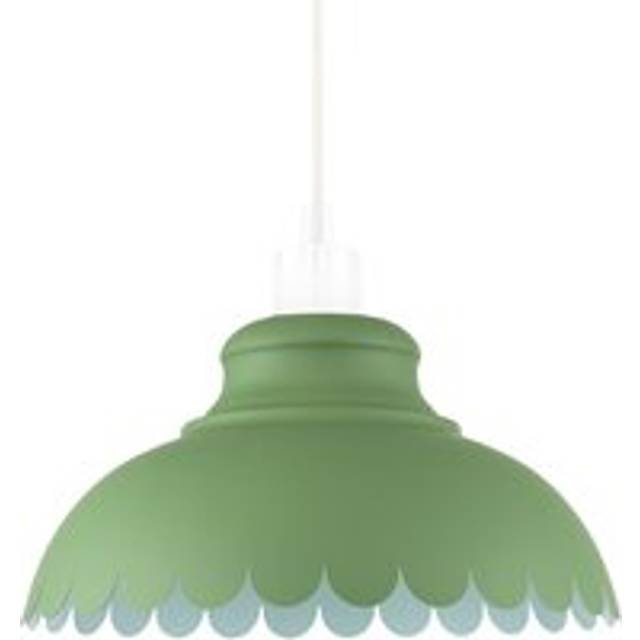 Industrial and Modern Petal Designed Ceiling Pendant Lighting Shade - Pale Green - One Size