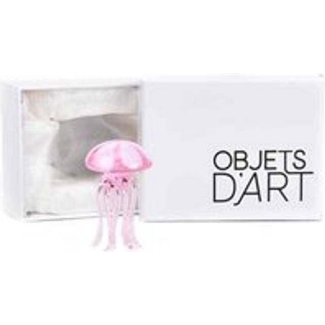 Objets d'art Objets D'art Miniature Glass Figurine - Jelly Fish