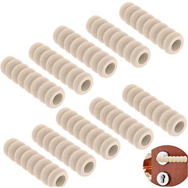 Pack of 10 Door Handle Covers?Door Knob Covers Door Handle Foam Safety Cover Guard Protector for Kid