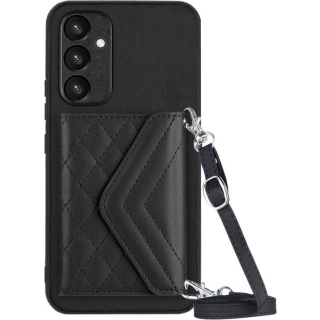 (Black) Compatible Case for Samsung Galaxy A34 5g Kickstand Function High Quality Unique Accurate Incision