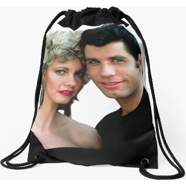 Drawstring Bag Grease Sport Gym Shoe Backpack