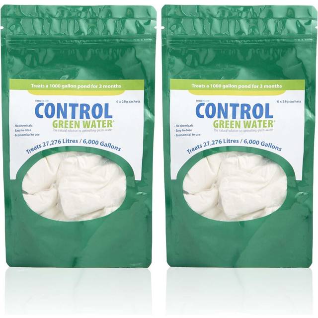 Swell UK Pond Green Water Control Treatment & Pond Cleaner - Pack of 2