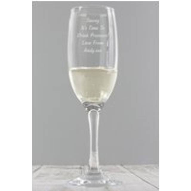 Personalised Any Message Prosecco Flute