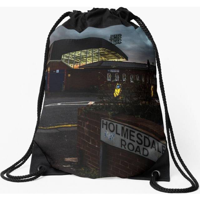 Drawstring Bag Road Works Well On The Door Step Sport Gym Shoe Backpack