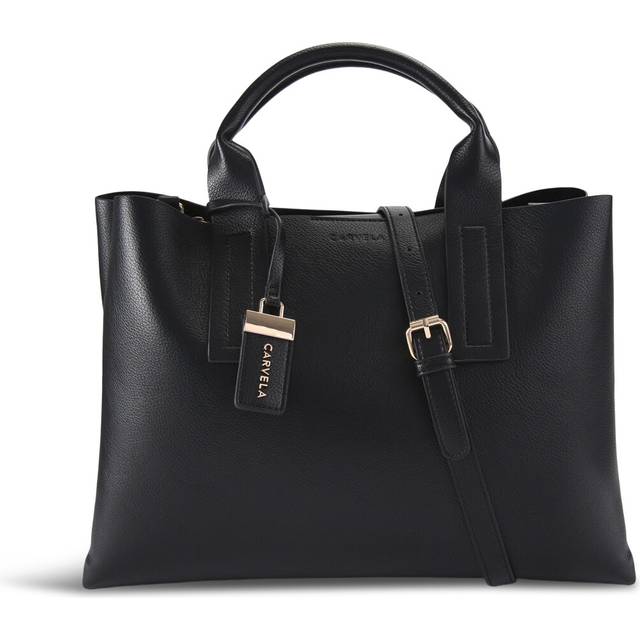 Carvela Womens Luna Midi Tote Bag - Black - One Size