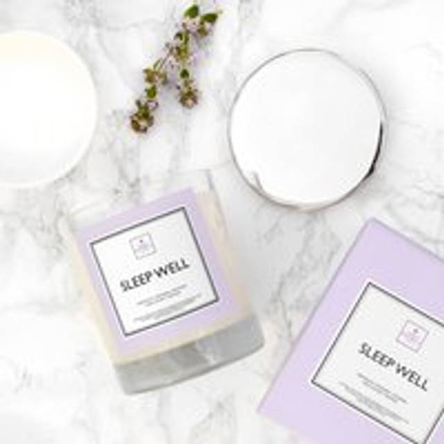 Sleep Well Scented Candle - White - One Size