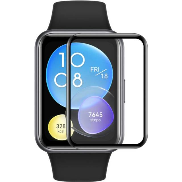 1 PC For Huawei Watch Fit 2 ENKAY Hat-Prince 3D Full Coverage Soft PC Edge + PMMA HD Screen Protector Film