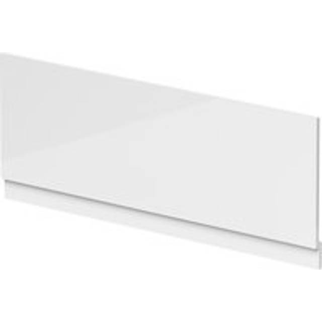 1500mm MDF Bath Front Panel & Plinth - Gloss White