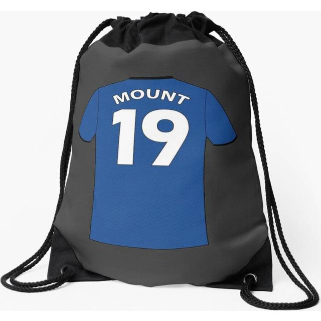 Drawstring Bag Mason Mount football jersey with number Sport Gym Shoe Backpack
