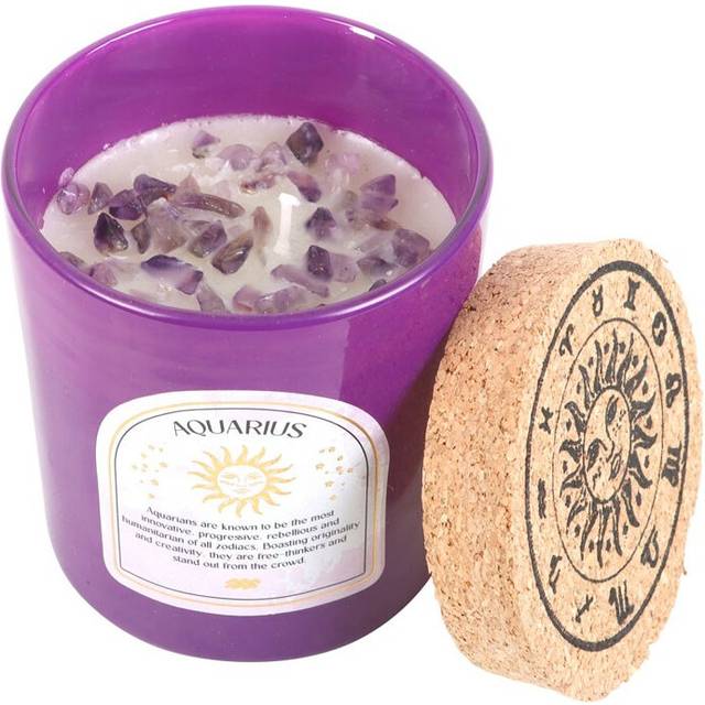 Something Different Aquarius Bergamot & Mandarin Amethyst Scented Candle