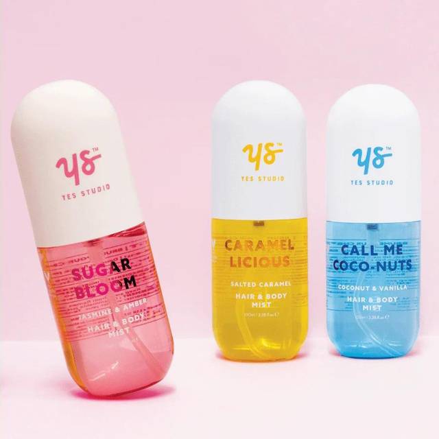 Yes Studio Jasmine &amp; Amber 100ml Hair &amp; Body Mist