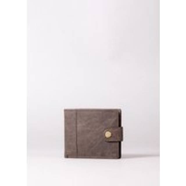 Hutton Leather Bi-Fold Wallet in Chocolate Brown