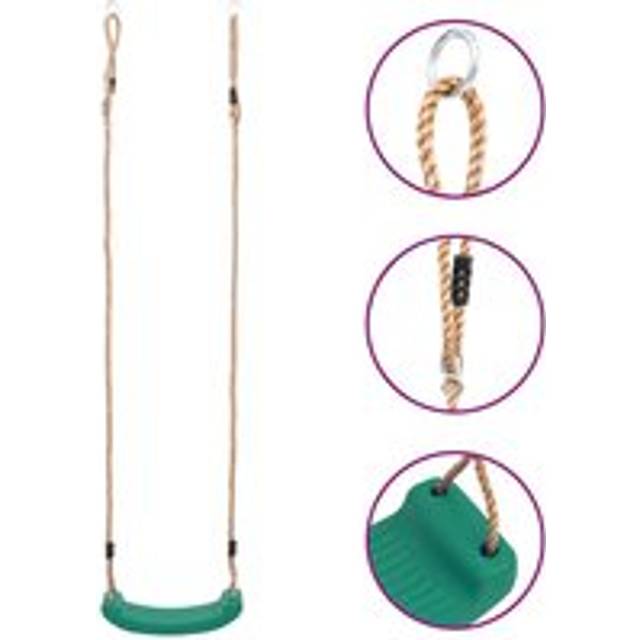 Swing Seat for Children Green - One Size