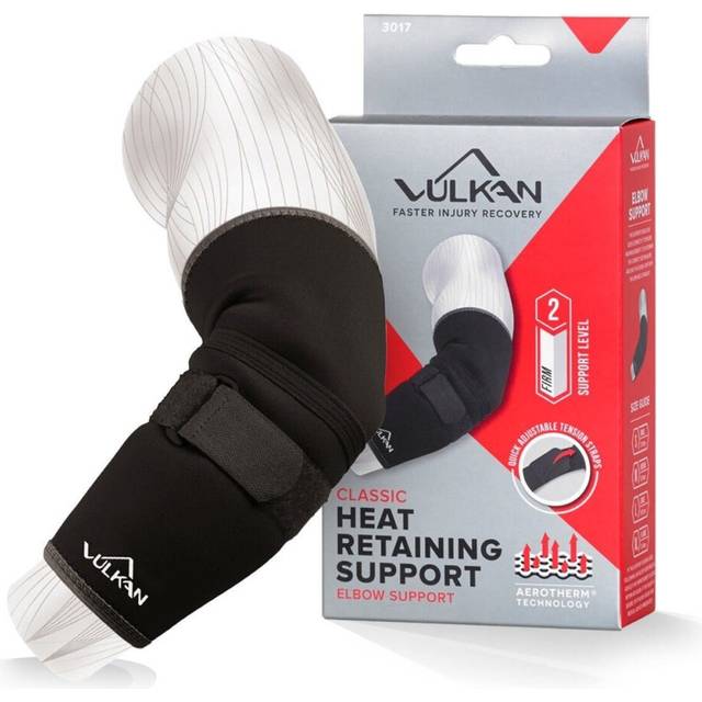 (S) Vulkan Classic 3017 Elbow Strap Compression Sleeve Heat Therapy Rehab Brace