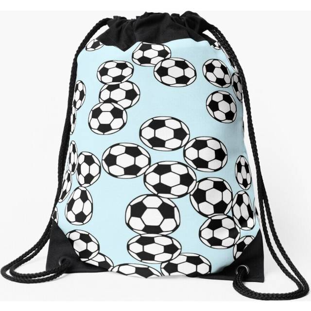Drawstring Bag Cute Soccer Sport Gym Shoe Backpack