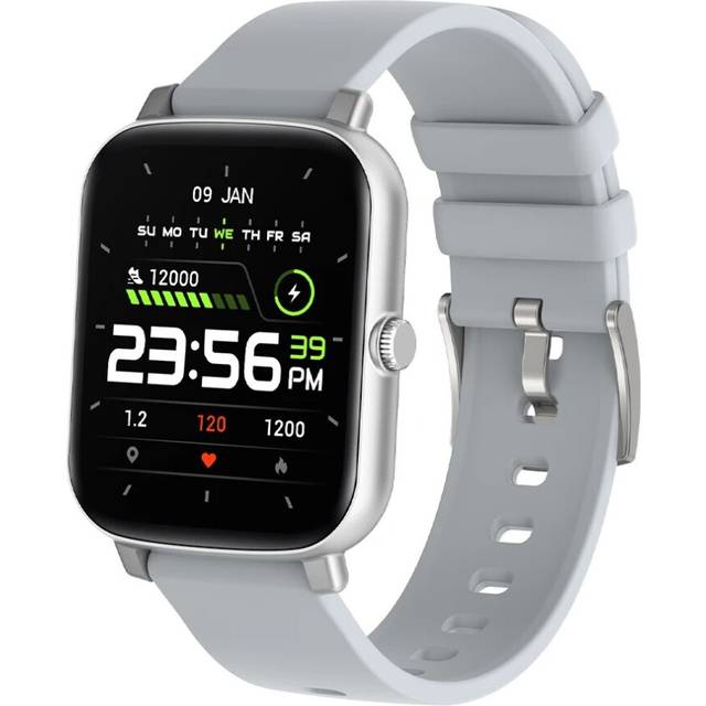 (GRAY) COLMI P42 Voice Calling Smart Watch Men 1.69 HD Display 24H Health Monitor