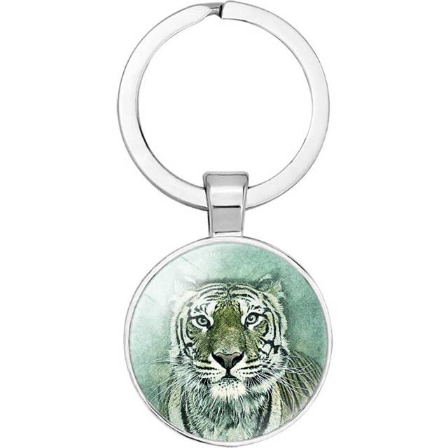 (09) Fashionable Design Tiger Keychain Suitable For Colleagues Friends And Family