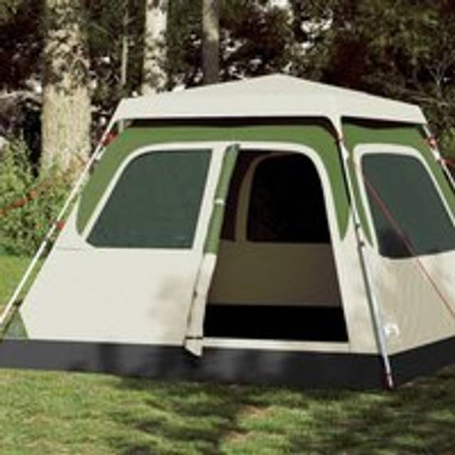 Family Tent Dome 6-Person Green Quick Release - One Size