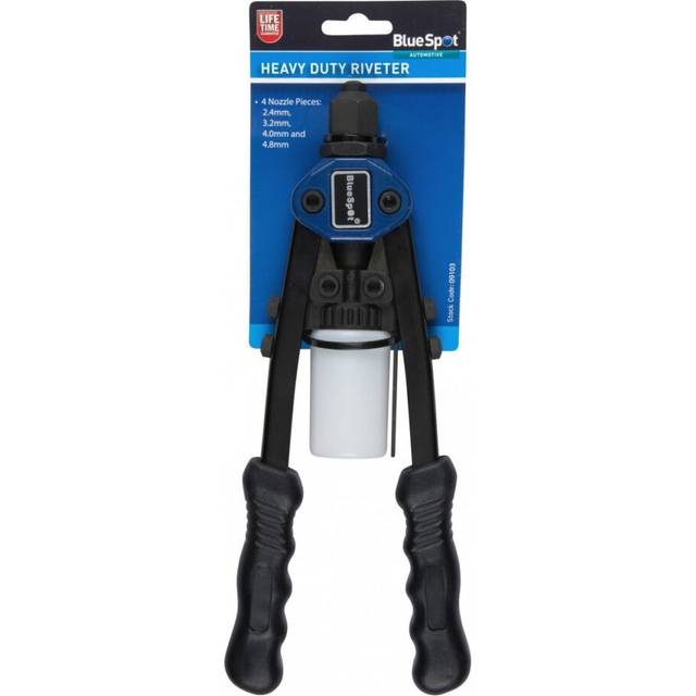 "11"" Rivet Gun Pop Riveter Heavy Duty Riveting Uses 2.4mm - 4.8mm Rivets"