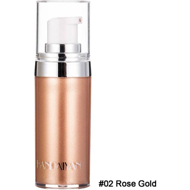 (02) Body Highlighter Brown Bronze Oil Shimmer Liquid Illuminator Face Shine Spray Highlight