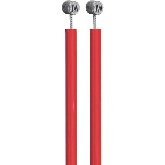 (Red) 2m Multicolor Bike Bicycle Front Rear Inner Outer Wire Brake Line Cable Cycling Repair Kit