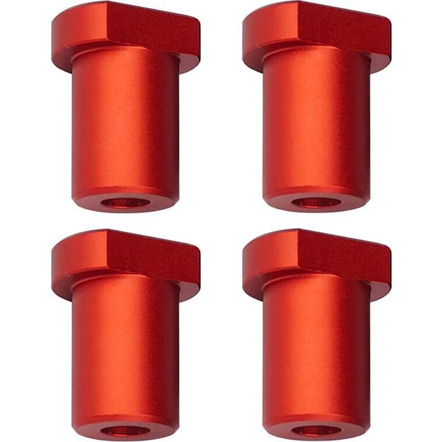 4Pc Woodworking Bench Dog,Aluminum Alloy Workbench Peg T-Track Planing Stop Positioning Planing Plug for Dog Hole (20mm)