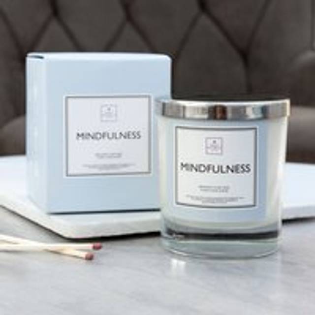 Mindfulness Scented Candle - White - One Size