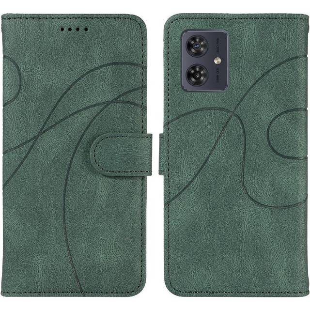 (Green) Flip Case Compatible with Motorola Moto G54 5 Pack