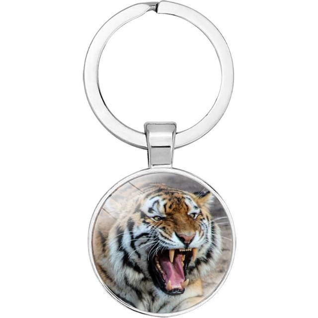 (07) Fashionable Tiger Design Keychain Suitable For Colleagues Friends And Family